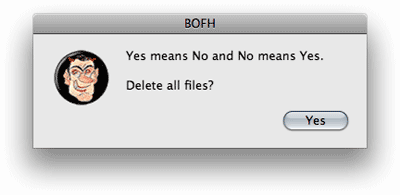 BOFH YesMeansNo